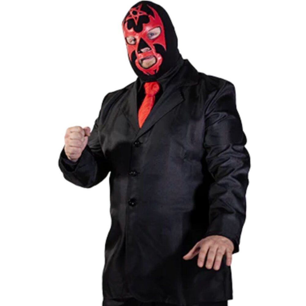 ROB ZOMBIE'S 3 FROM HELL AQUARIUS COSTUME: ONE SIZE: JACKET/SHIRT/PANTS/TIE/MASK